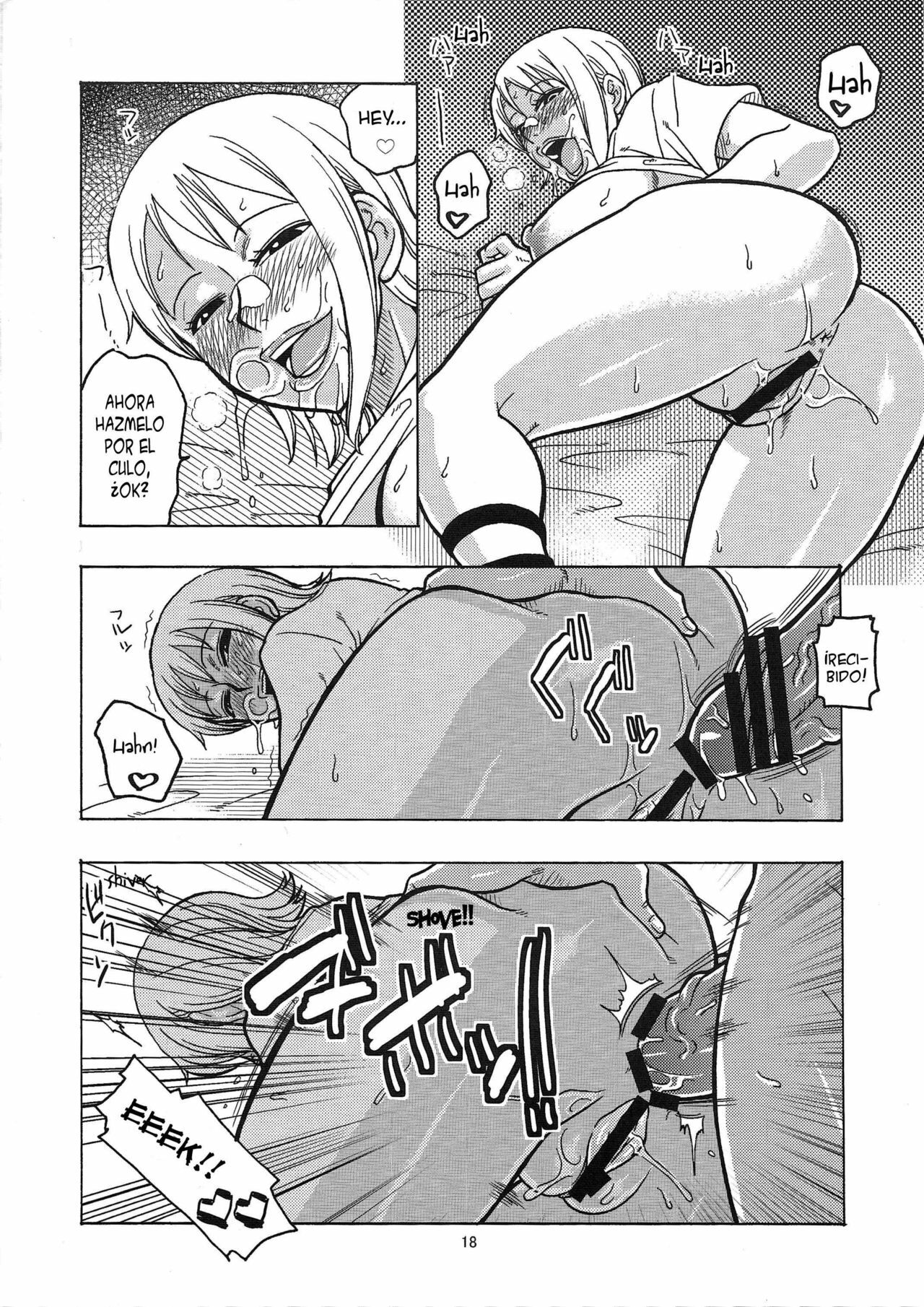 (C76) [ACID-HEAD (Murata)] Nami no Ura Koukai Nisshi 4 (Nami's Hidden Sailing Diary 4) (One Piece) [Spanish] page 19 full