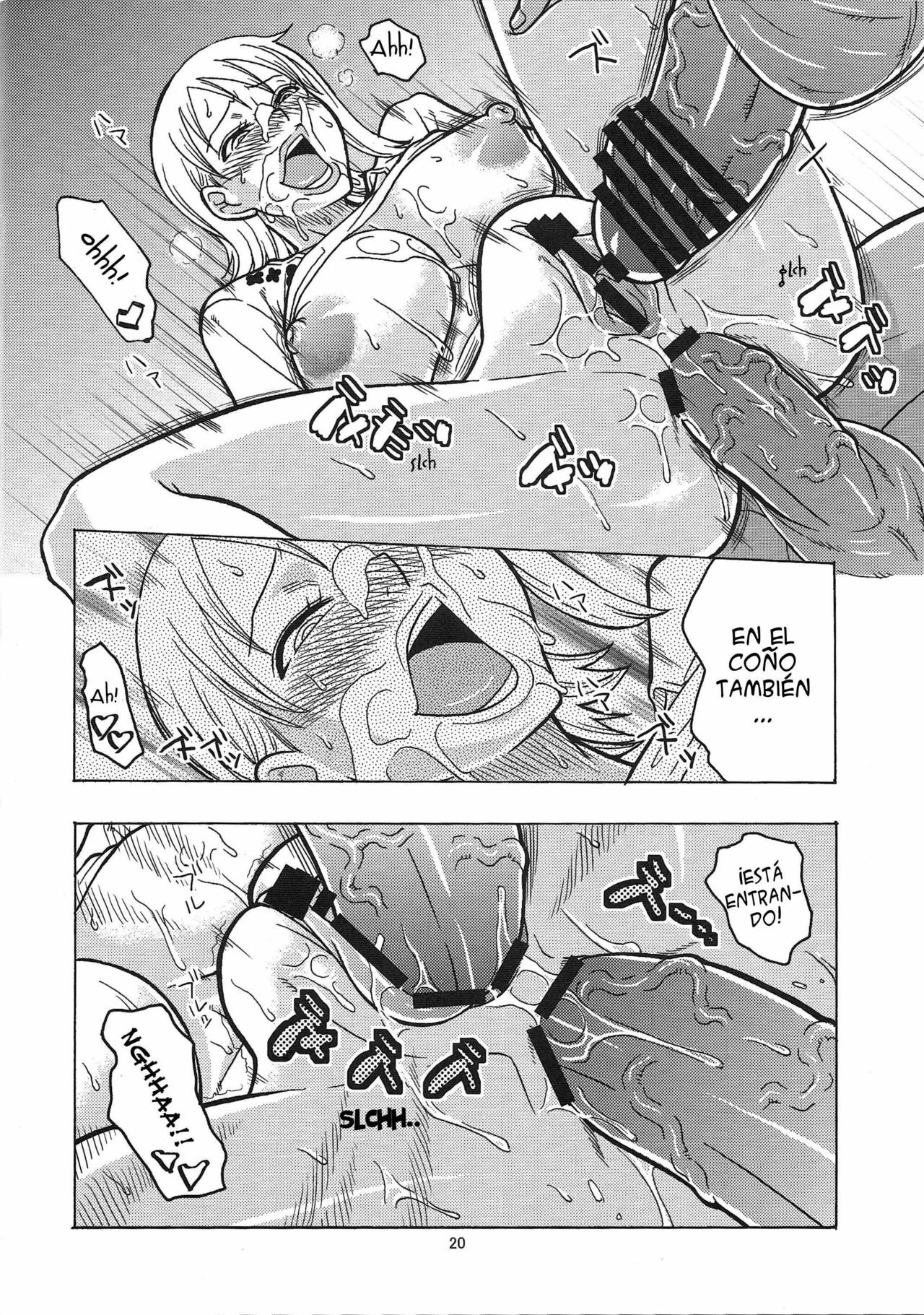 (C76) [ACID-HEAD (Murata)] Nami no Ura Koukai Nisshi 4 (Nami's Hidden Sailing Diary 4) (One Piece) [Spanish] page 21 full