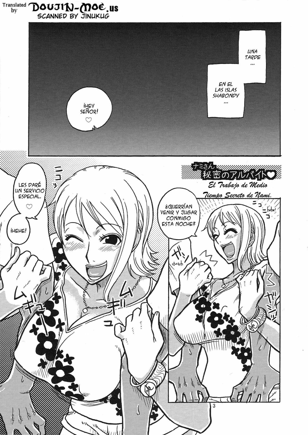 (C76) [ACID-HEAD (Murata)] Nami no Ura Koukai Nisshi 4 (Nami's Hidden Sailing Diary 4) (One Piece) [Spanish] page 4 full