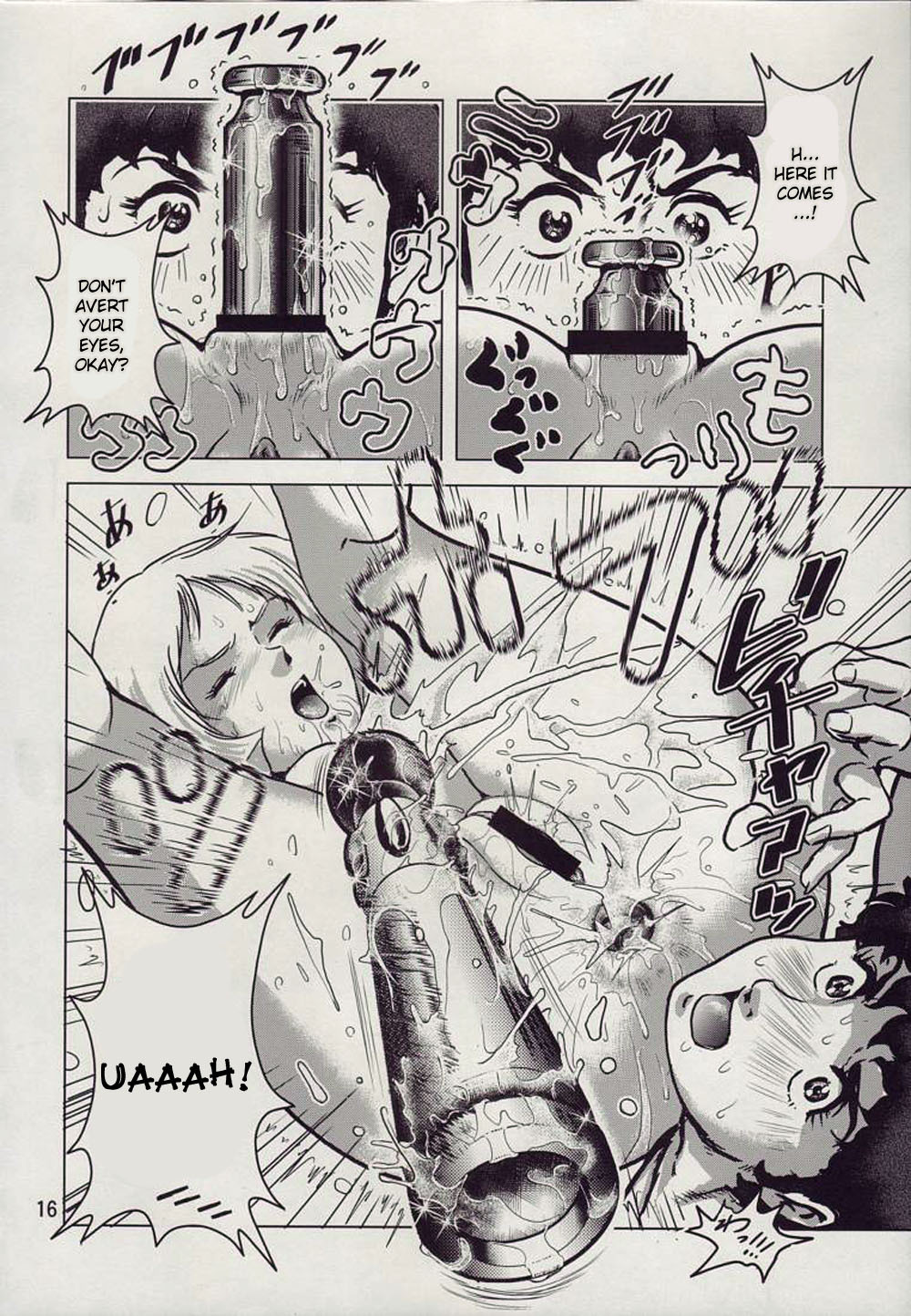 (C73) [Skirt Tsuki (keso)] Kinpatsu no Omamori (Mobile Suit Gundam) [English] page 16 full