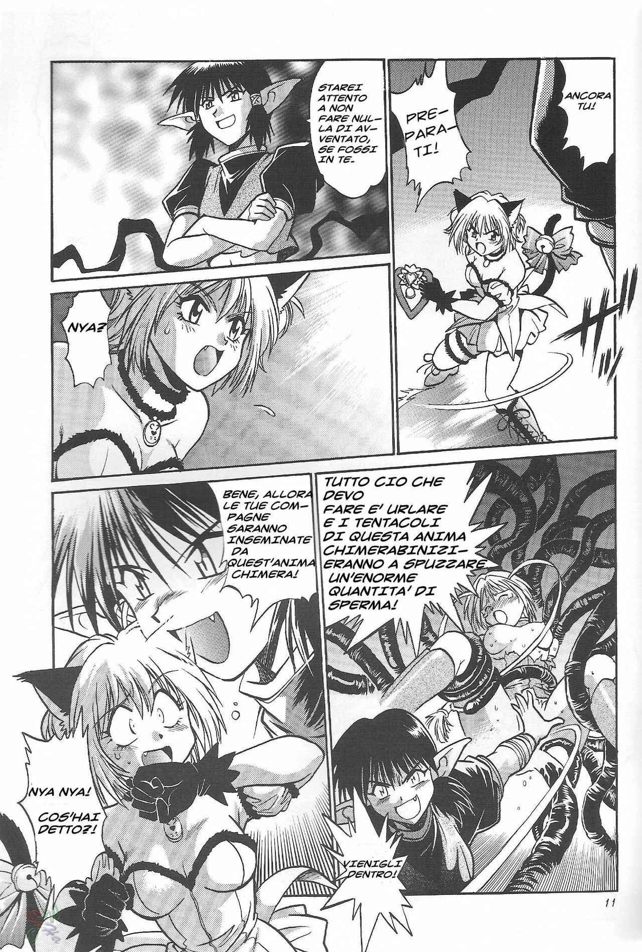 (CR32) [Studio Katsudon (Manabe Jouji)] Tokyo Myu Myu (Tokyo Mew Mew [Mew Mew Power]) [Italian] page 9 full