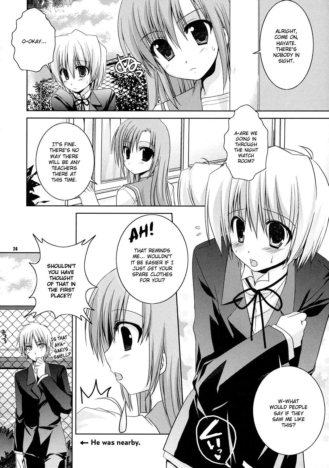 (C72) [Kokikko (Sesena Yau)] Natsu Iro (Hayate no Gotoku!) [English] [Musashi Quality] page 24 full
