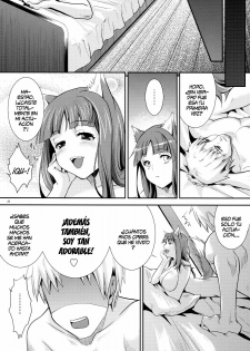 (COMIC1☆3) [Koakuma Sageha (Sage Joh)] Ookami to Mitsu Ringo (Spice and Wolf) [Spanish] - page 21