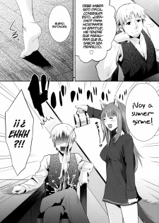 (COMIC1☆3) [Koakuma Sageha (Sage Joh)] Ookami to Mitsu Ringo (Spice and Wolf) [Spanish] - page 6
