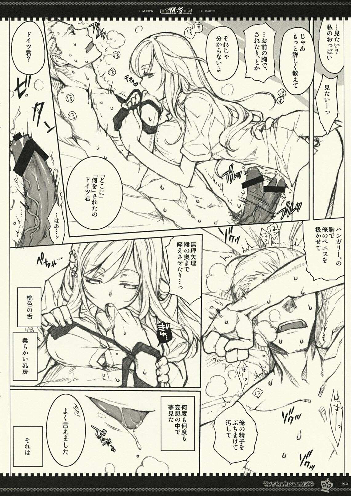 (C77) [VM500 (Kome)] MS (Axis Powers Hetalia) page 9 full