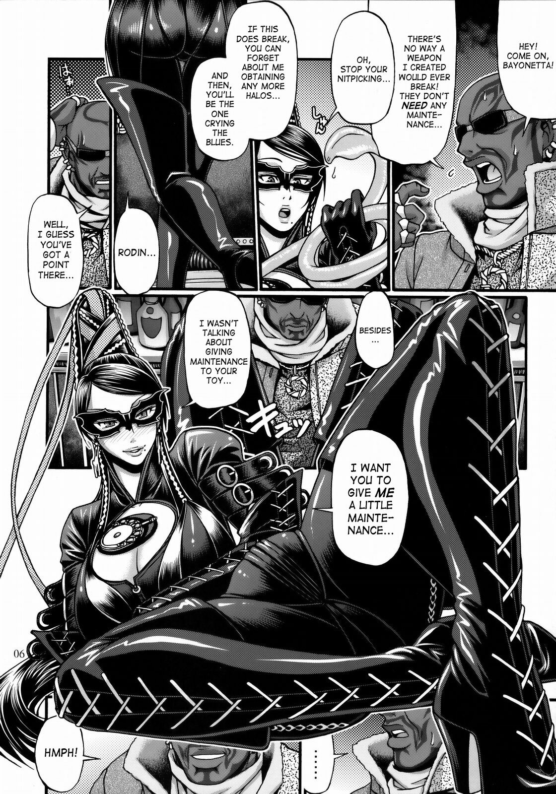 (C77) [CELLULOID ACME (Chiba Toshirou)] Hi-SICS 05 -Toaru Majo no Sex Life- | A Certain Witch's Sex Life (Bayonetta) [English] [SaHa] page 5 full
