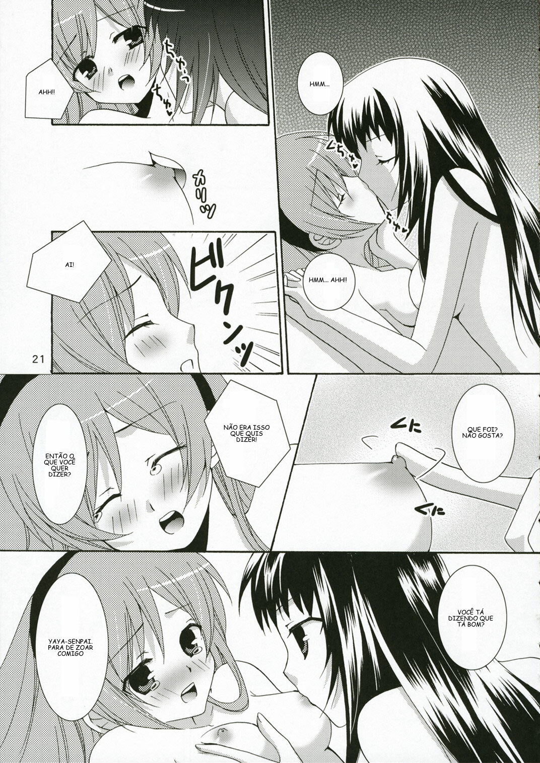 (C71) [Angelbox (Hazuki Ruka)] Ichigo no Tsubomi (Strawberry Panic!) [Portuguese-BR] [Kitsune Nagato] page 20 full