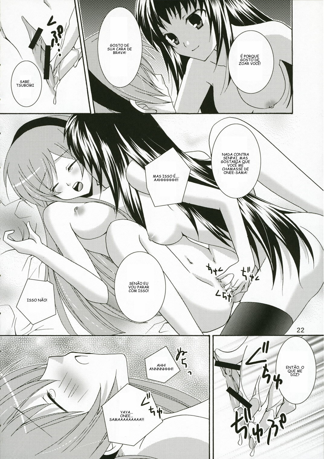 (C71) [Angelbox (Hazuki Ruka)] Ichigo no Tsubomi (Strawberry Panic!) [Portuguese-BR] [Kitsune Nagato] page 21 full