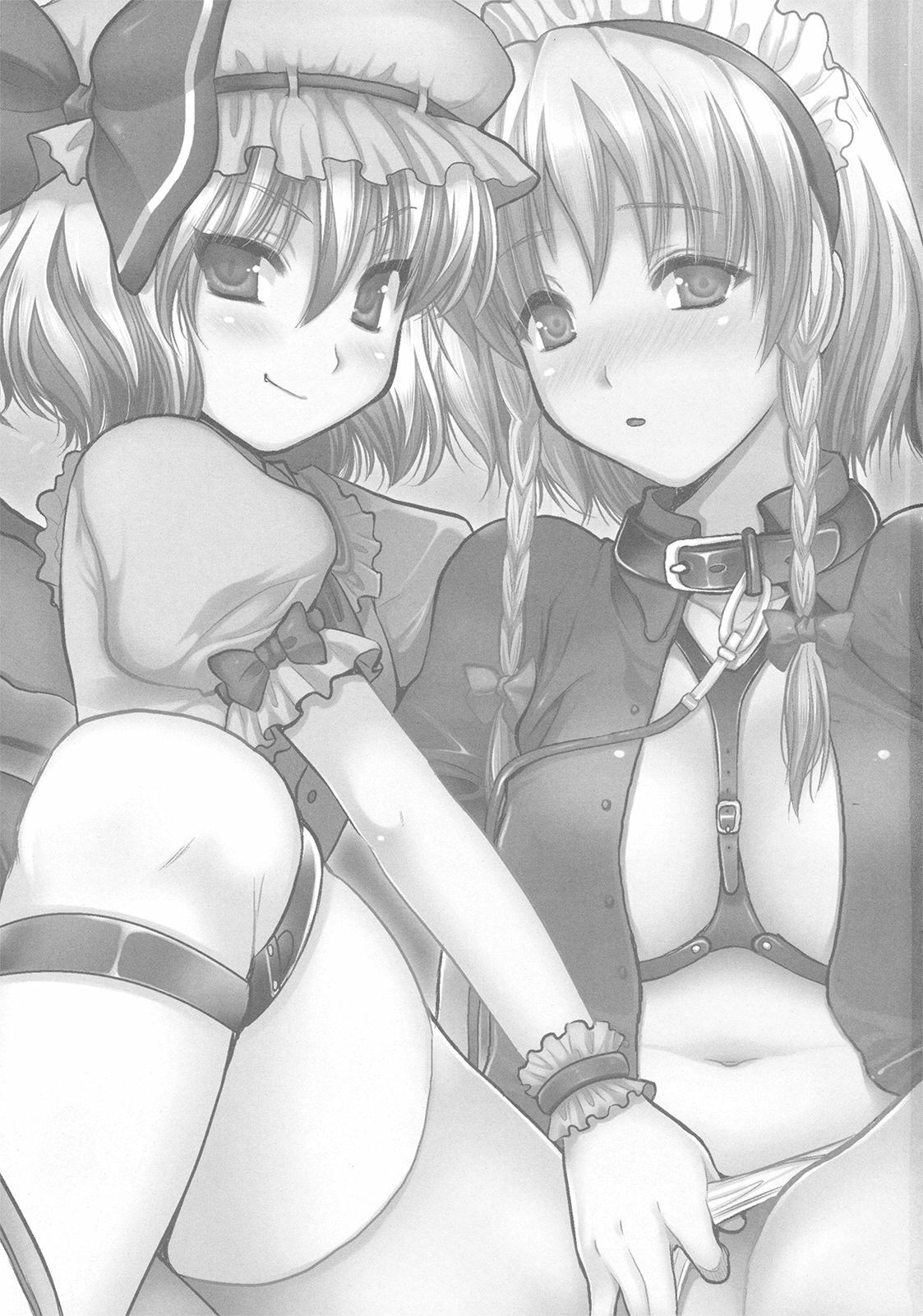 (C77) [Yuriru-Rarika (Kojima Saya)] R Saku -Sakuya e no Batsu- (Jou) (Touhou Project) page 3 full