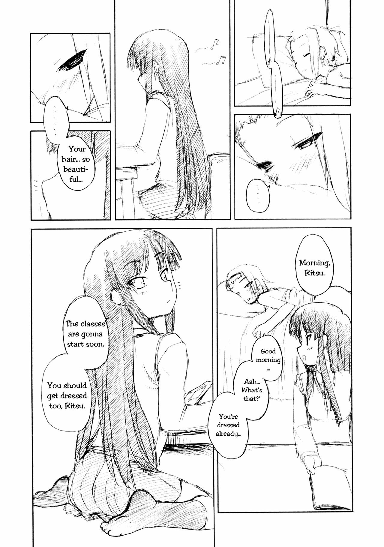 [Shinobi no Yakata (Iwama Yoshiki)] Ritsu x Mio Yuri to iu yori wa Les (K-ON!) [English] page 11 full