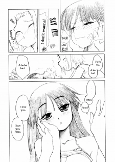 [Shinobi no Yakata (Iwama Yoshiki)] Ritsu x Mio Yuri to iu yori wa Les (K-ON!) [English] - page 8