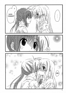 (C76) [kuri koro. (tokoharu)] Yuudachi | Evening Rain (Mahou Shoujo Lyrical Nanoha) [English] [NanoFate + Wings of Yuri] - page 4