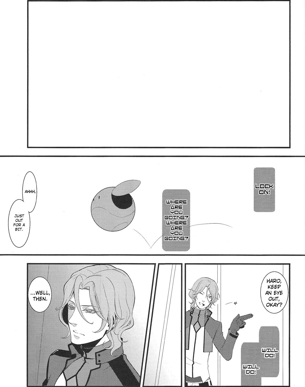 (C75) [5minutes later (Arimura)] Seifuku Sugata de Ichibanchuu - During the night in uniform! (Gundam 00) [English] page 19 full