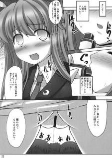 (C77) [Fukutsuu Okosu (Kaiou)] Bannou Yaku (Touhou Project) - page 21