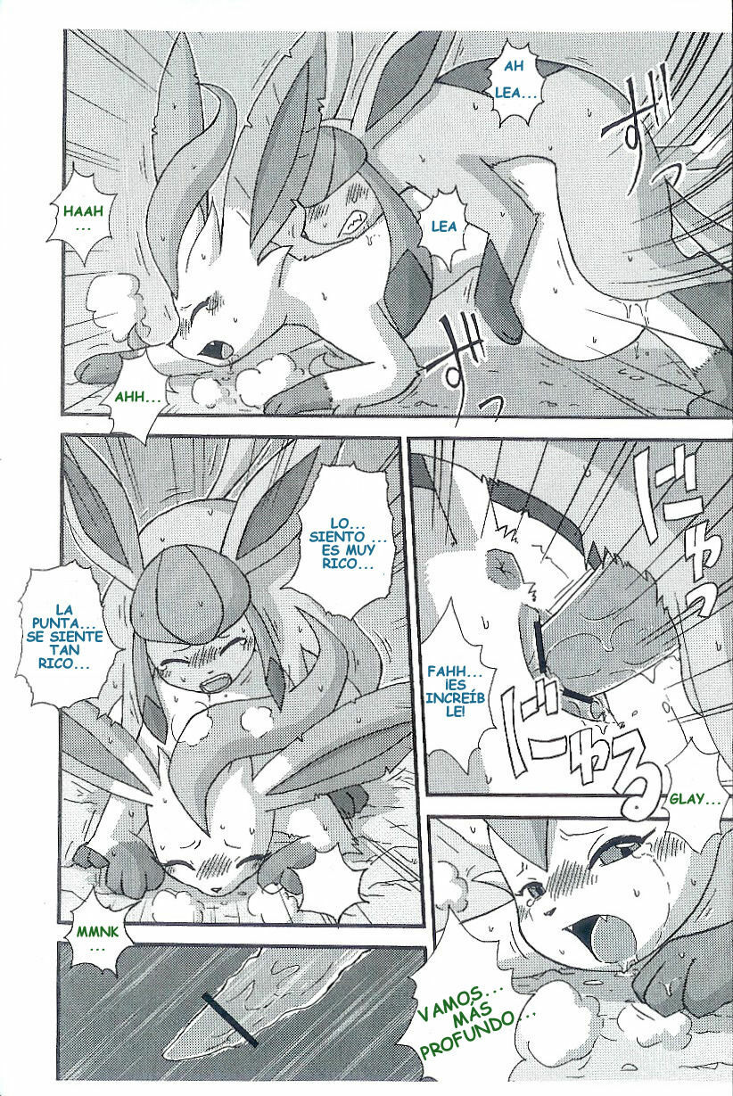 (C74) [Mikaduki Karasu] Hyouketsu-Yasai | Flora Congelada (Pokémon) [Spanish] [Red Fox Makkan] page 8 full