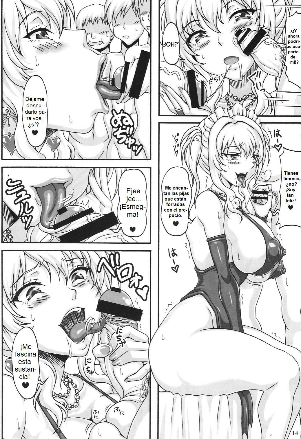 [Insert] My Personal Big Breasted Masturbation Maid Oral Goddess (Spanish) page 13 full