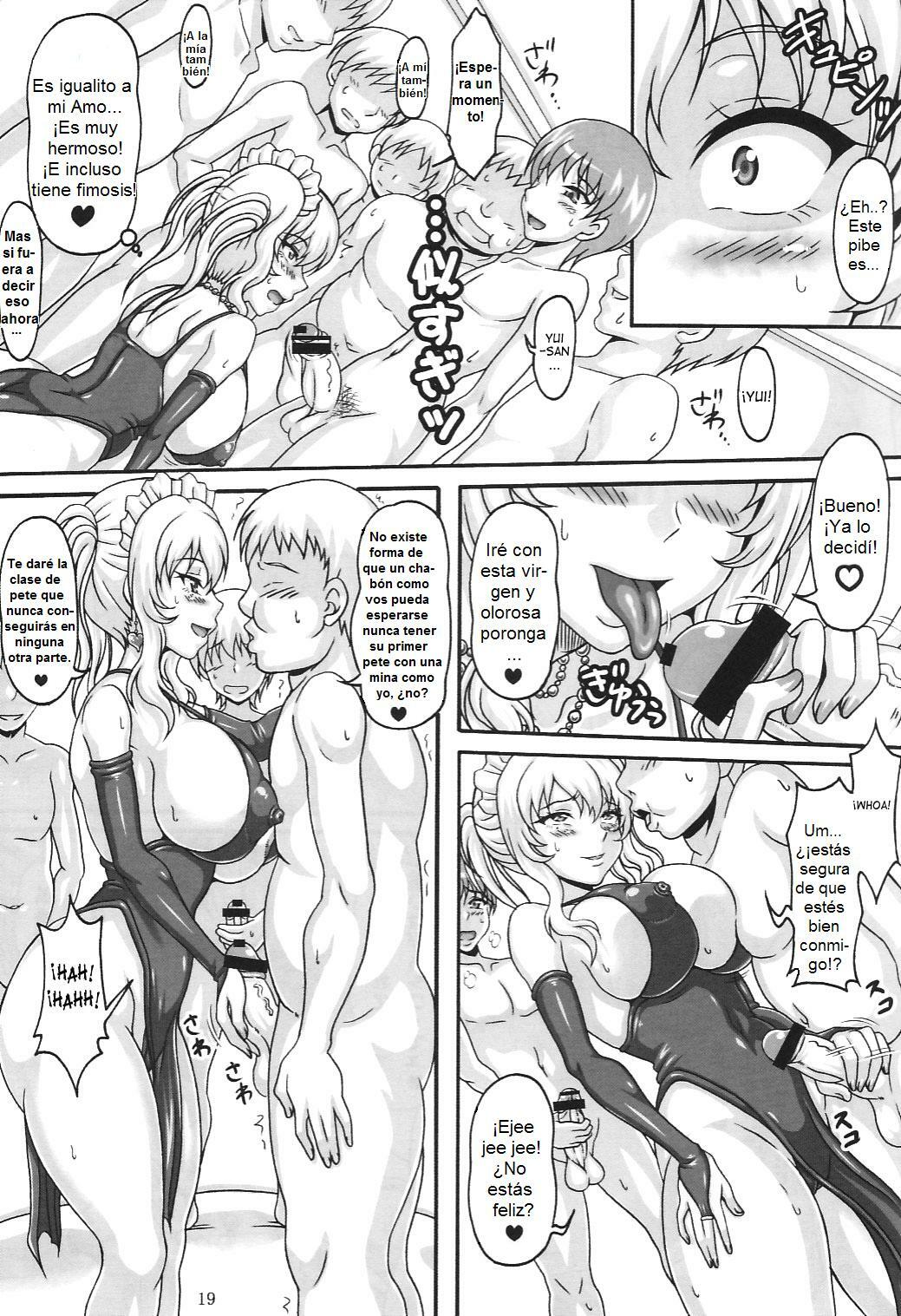 [Insert] My Personal Big Breasted Masturbation Maid Oral Goddess (Spanish) page 18 full