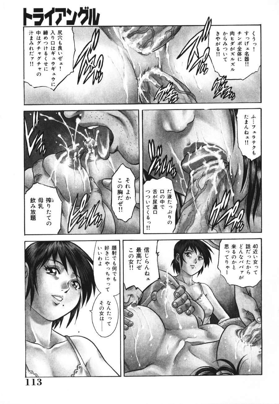 [Yamasaki Masato, Yanagawa Rio] Triangle - a triangular love affair page 113 full