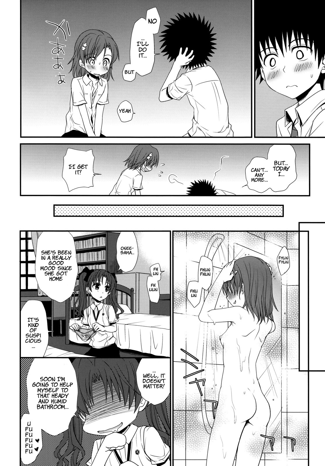 (C77) [Takumi na Muchi (Horyuu Tobiyuki)] Choudenji Hou no Sasoikata (Toaru Majutsu no Index) [English] [YQII] page 56 full