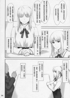 (C72) [MTSP (Jin)] Tohsaka-ke no Kakei Jijou 3 (Fate/stay night) [Chinese] - page 4