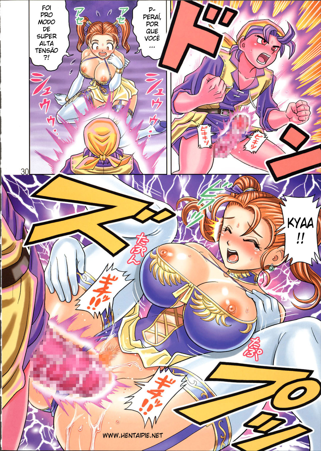 [Muchi Muchi 7 (Hikami Dan, Terada Zukeo)] Muchi Muchi Angel Vol. 9 (Dragon Quest VIII) [Portuguese-BR] [Hentai Pie] page 32 full