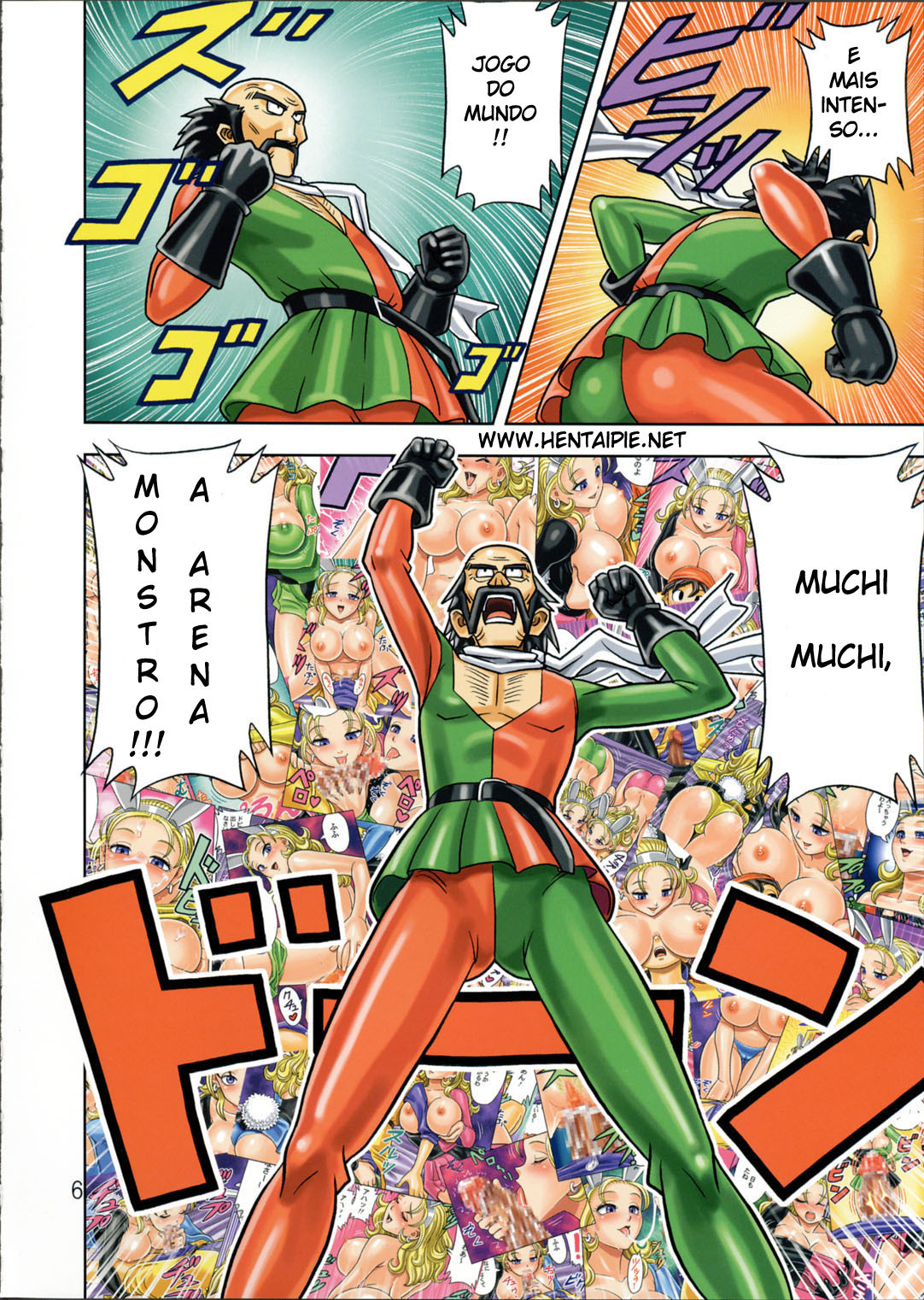 [Muchi Muchi 7 (Hikami Dan, Terada Zukeo)] Muchi Muchi Angel Vol. 9 (Dragon Quest VIII) [Portuguese-BR] [Hentai Pie] page 8 full