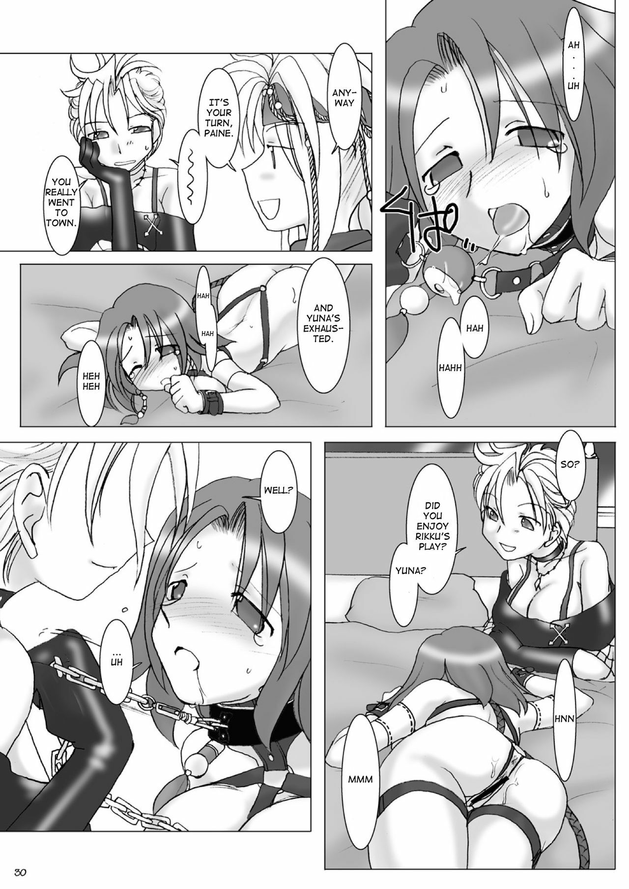 (C64) [Purin Hausu (Hirate Miki, Nakai Kana)] GPX-2 (Final Fantasy X-2) [English] [Neko Neko Wai] page 31 full
