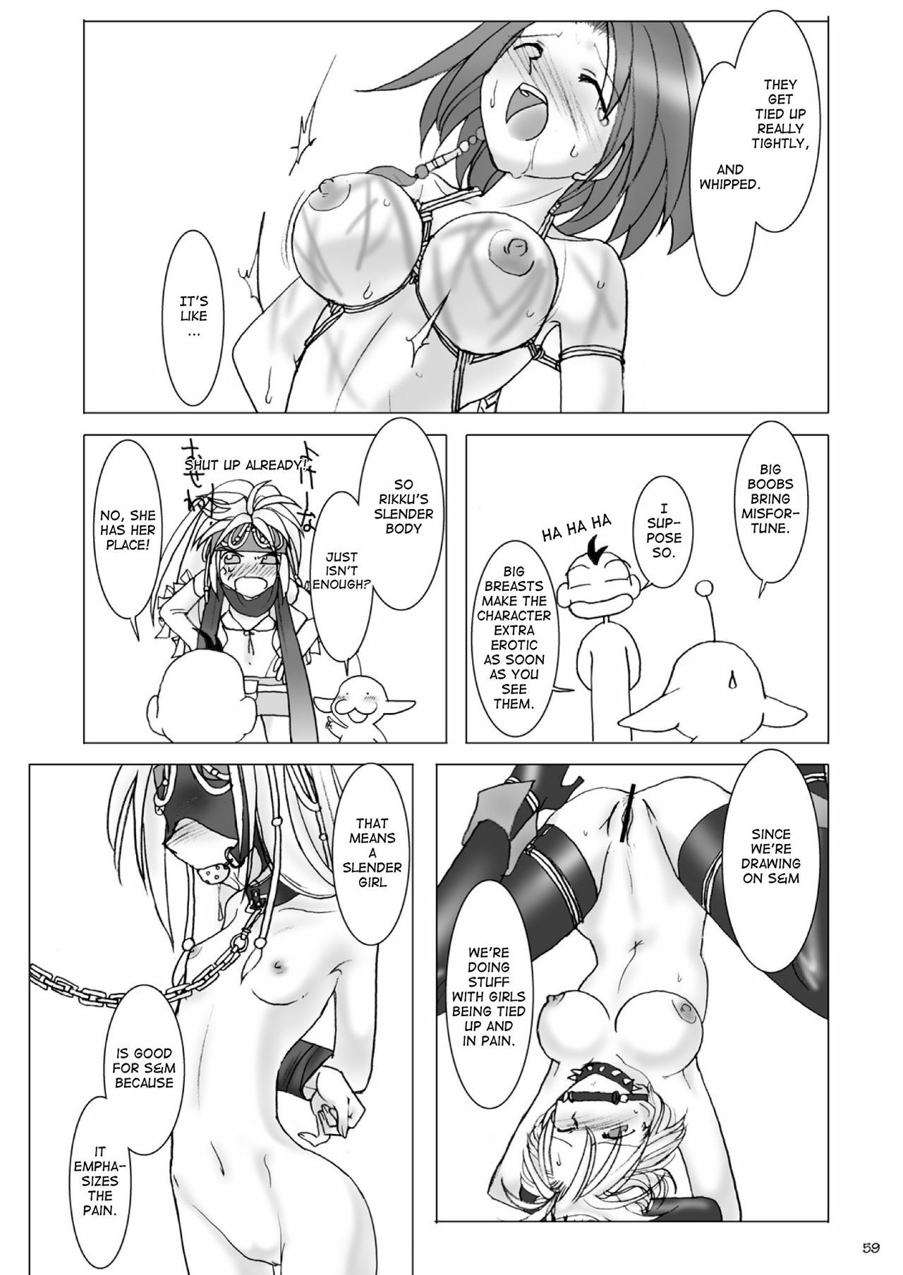 (C64) [Purin Hausu (Hirate Miki, Nakai Kana)] GPX-2 (Final Fantasy X-2) [English] [Neko Neko Wai] page 60 full