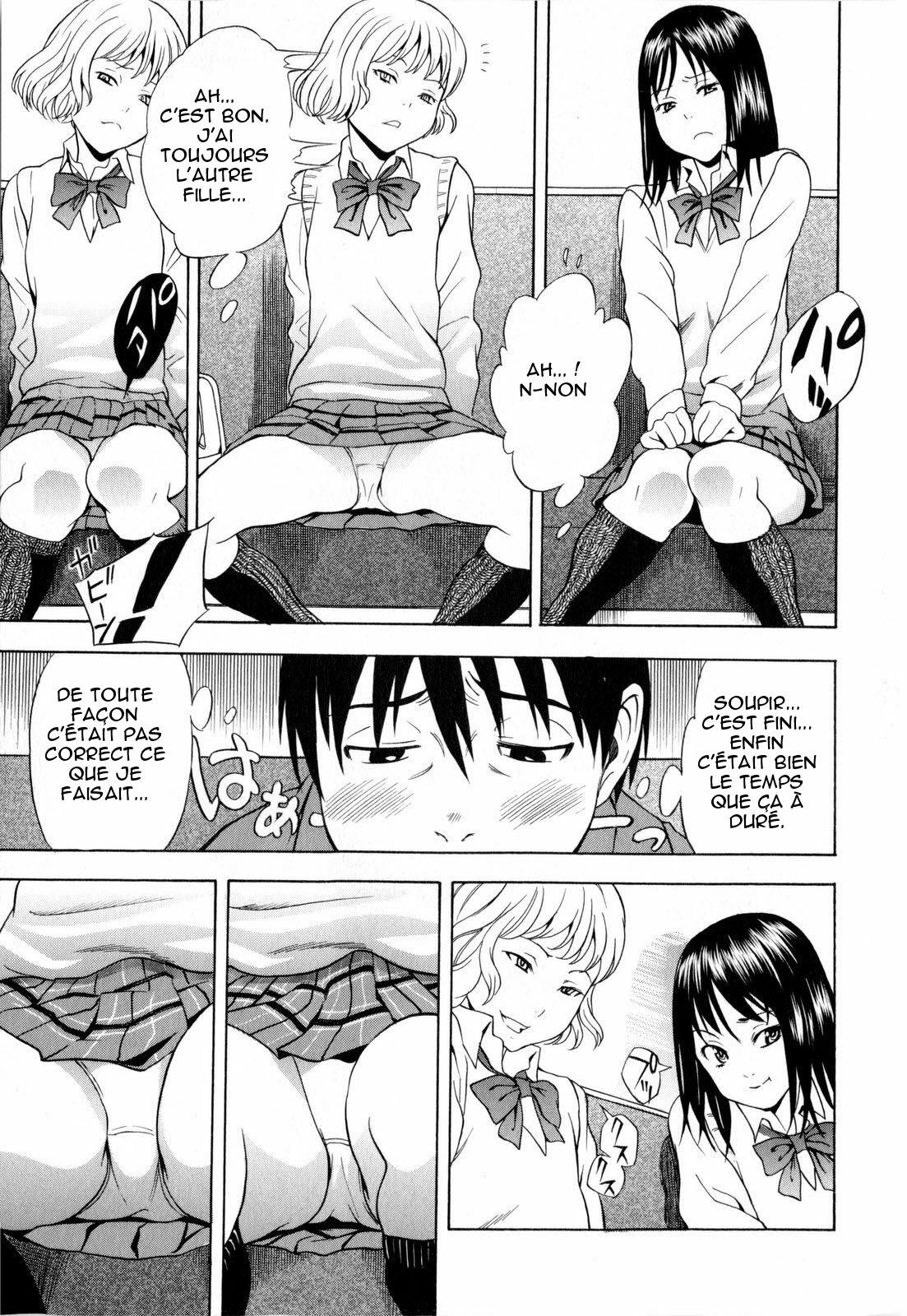[Shiden Akira] Panchira Ero Tenshi | Naughty Upskirt Angels (COMIC Masyo 2010-03) [French] [Booth] [Decensored] page 10 full