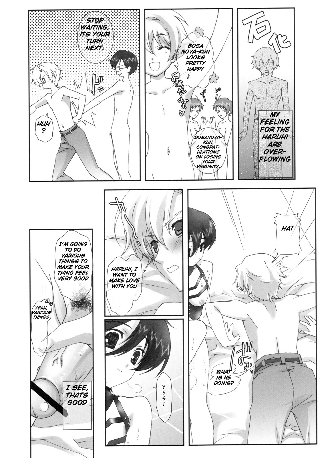 (SC33) [Renai Mangaka (Naruse Hirofumi)] Ouran Koukou Host-bu Himitsu Club (Ouran High School Host Club) [English] {Boinchuuloli} page 17 full