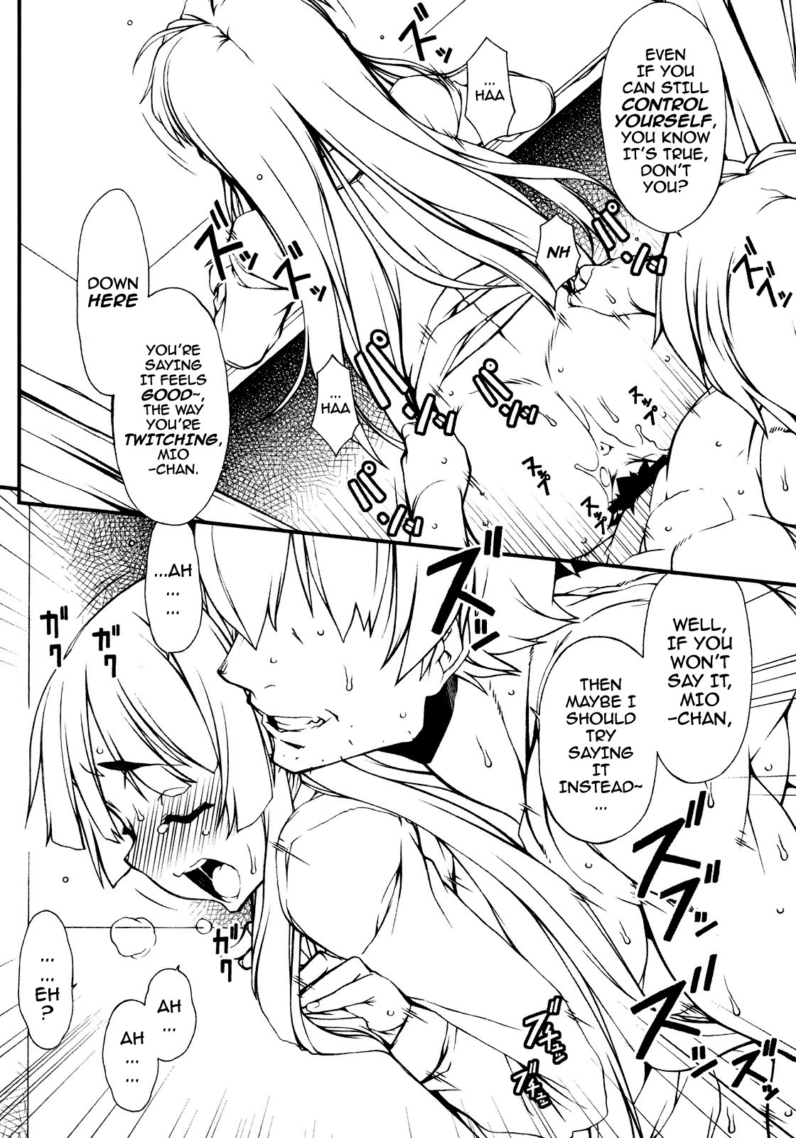 (C77) [Hitori Tower Bridge (Hakkyou Daioujou)] Mio-chan ni Chotto Ijiwarushite Miyou | Let’s Try Teasing Mio-chan a Little! (K-On!) [English] [darknight] page 7 full