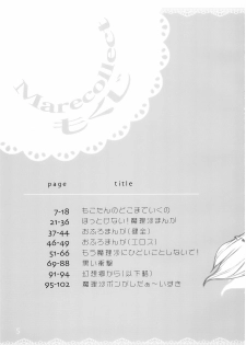 (C74) [Shoujo Zukin (Hatomugi Munmun)] Marecollect (Touhou Project) - page 5