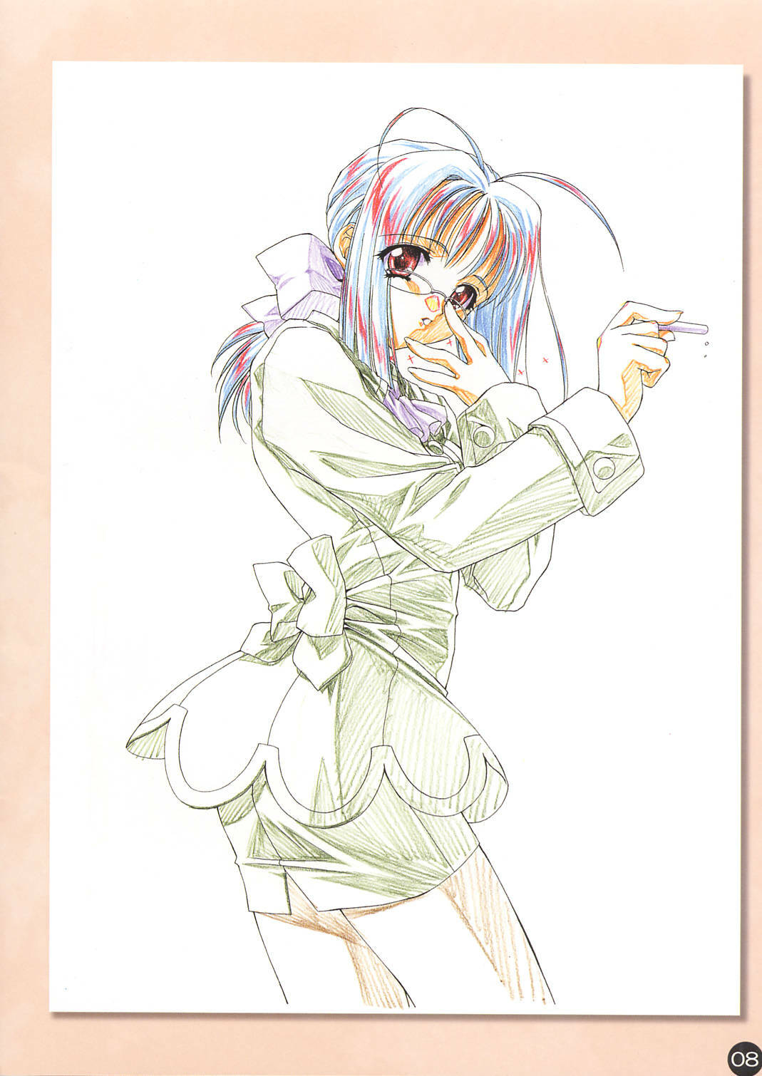 (CR30) [Carnelian] CARNELIAN Rough Gengashuu Vol. 1 page 9 full