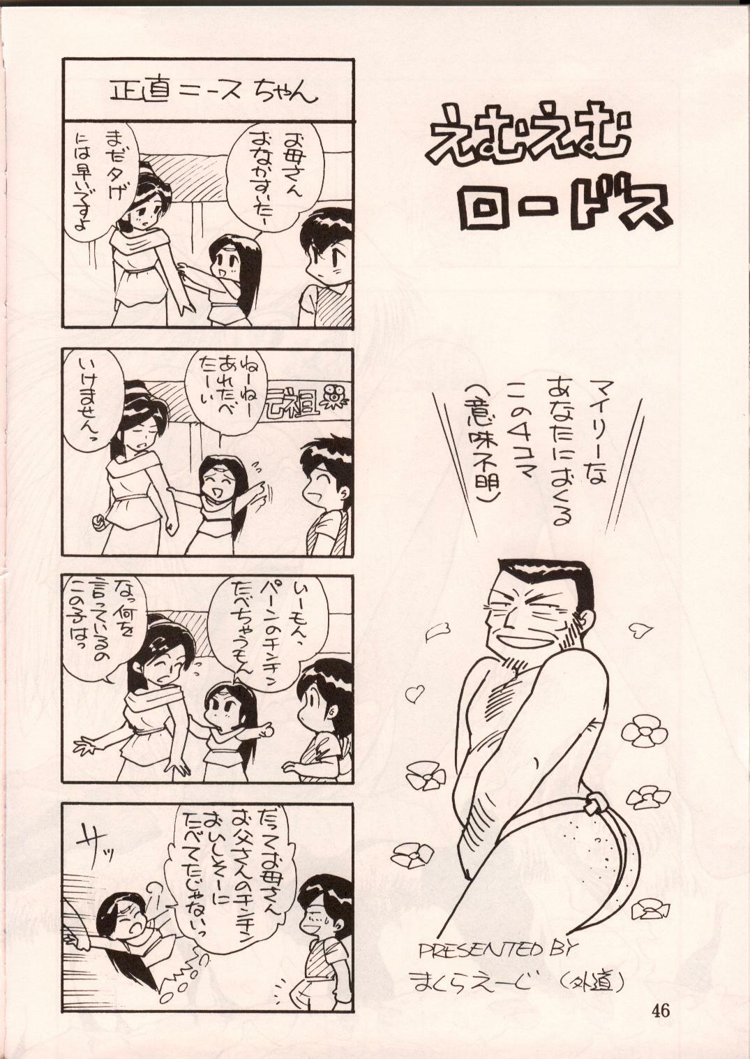 [Waku Waku Doubutsuen, Neko Apron (Various)] DIEDLIT 2 (Record of Lodoss War) page 45 full
