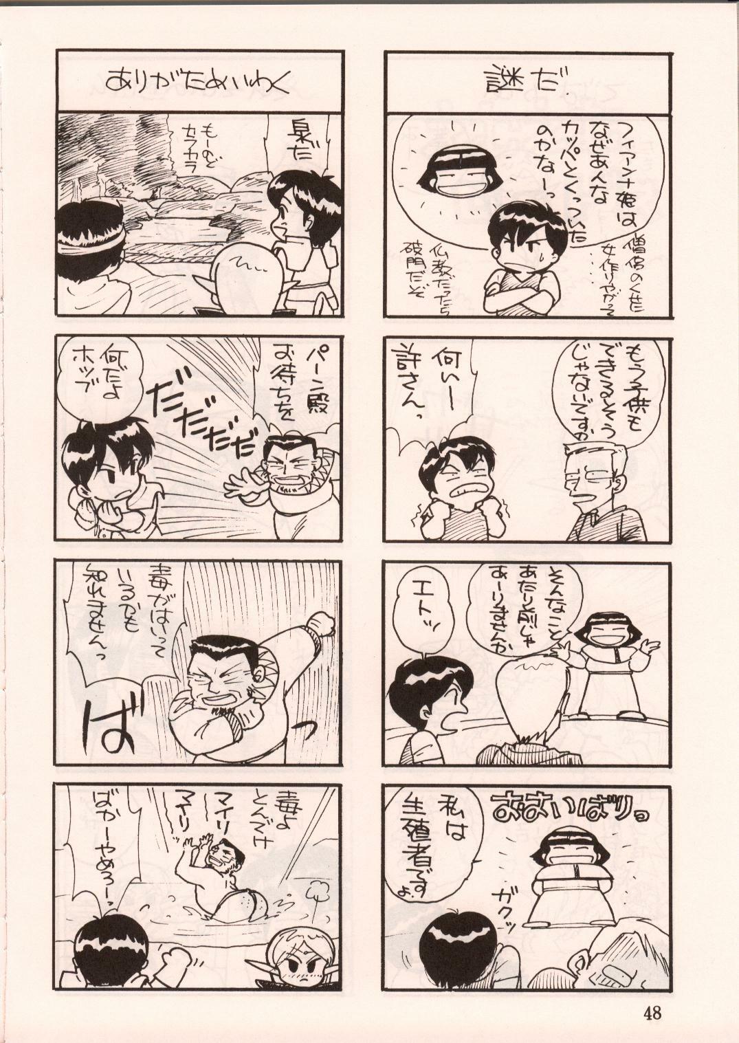 [Waku Waku Doubutsuen, Neko Apron (Various)] DIEDLIT 2 (Record of Lodoss War) page 47 full