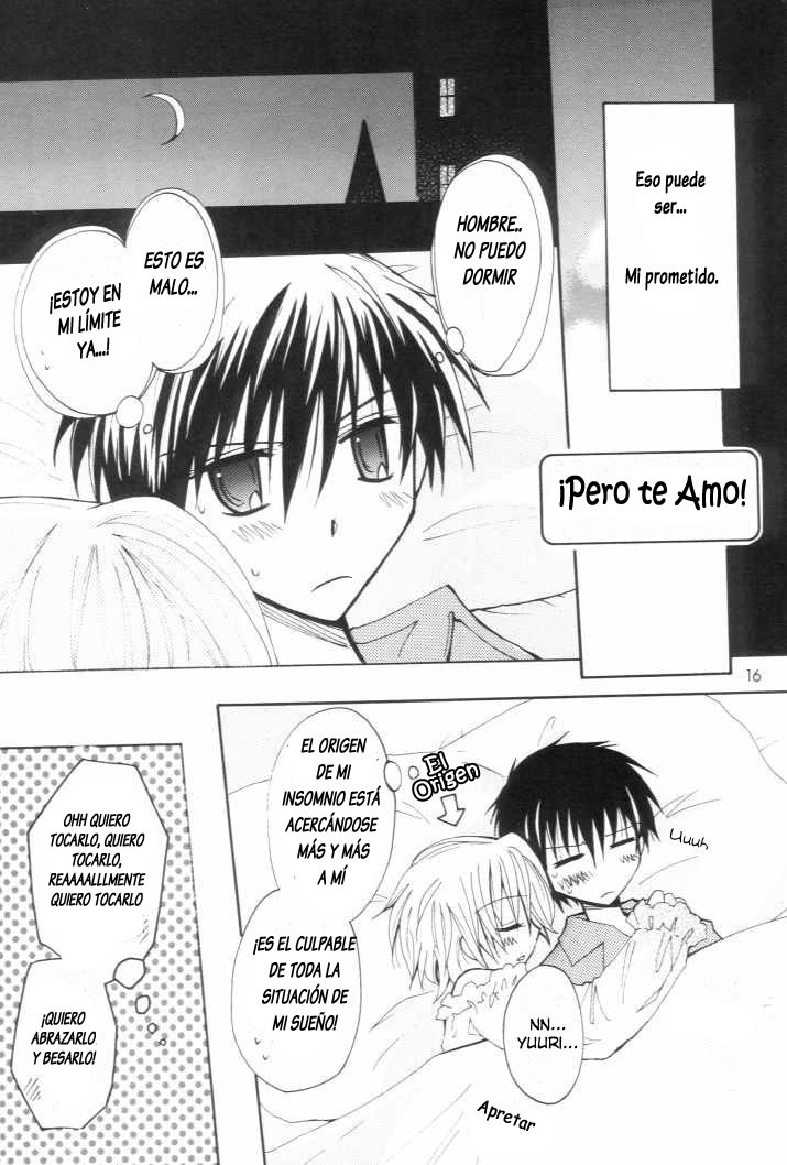 (C67) [Yukinco (Kiriga Yuki)] Datte Kimi ga Suki nanda | Pero te Amo (Kyo Kara Maoh!) [Spanish] [Riruyu] page 12 full
