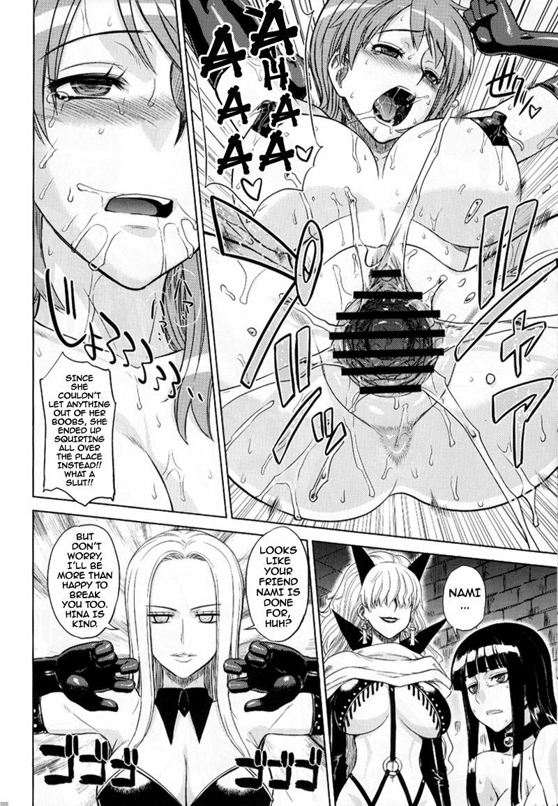 (C77) [Choujikuu Yousai Kachuusha (Denki Shougun)] MEROMERO GIRLS 2 MUGIWARA GIRLS SIDE (One Piece) [English] [darknight] page 17 full