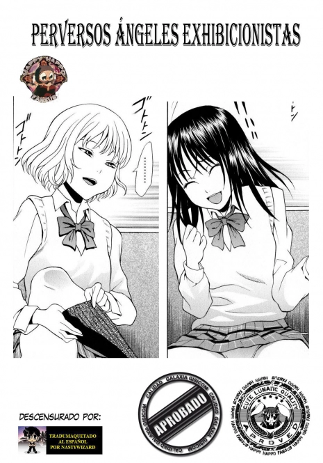 [Shiden Akira] Panchira Ero Tenshi | Perversos ángeles exhibicionistas (COMIC Masyo 2010-03) [Spanish] [Happy HappoFansub] [Decensored]