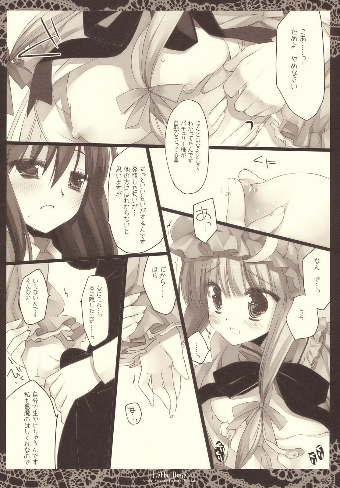 (C77) [D.N.A.Lab. (Miyasu Risa)] Lethal Dose (Touhou Project) page 10 full