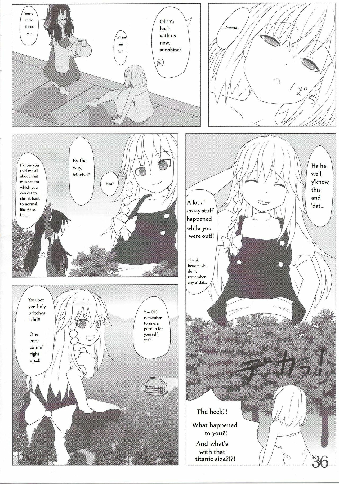 Touhou Super Dreadnaught (Magical) Girl English page 36 full