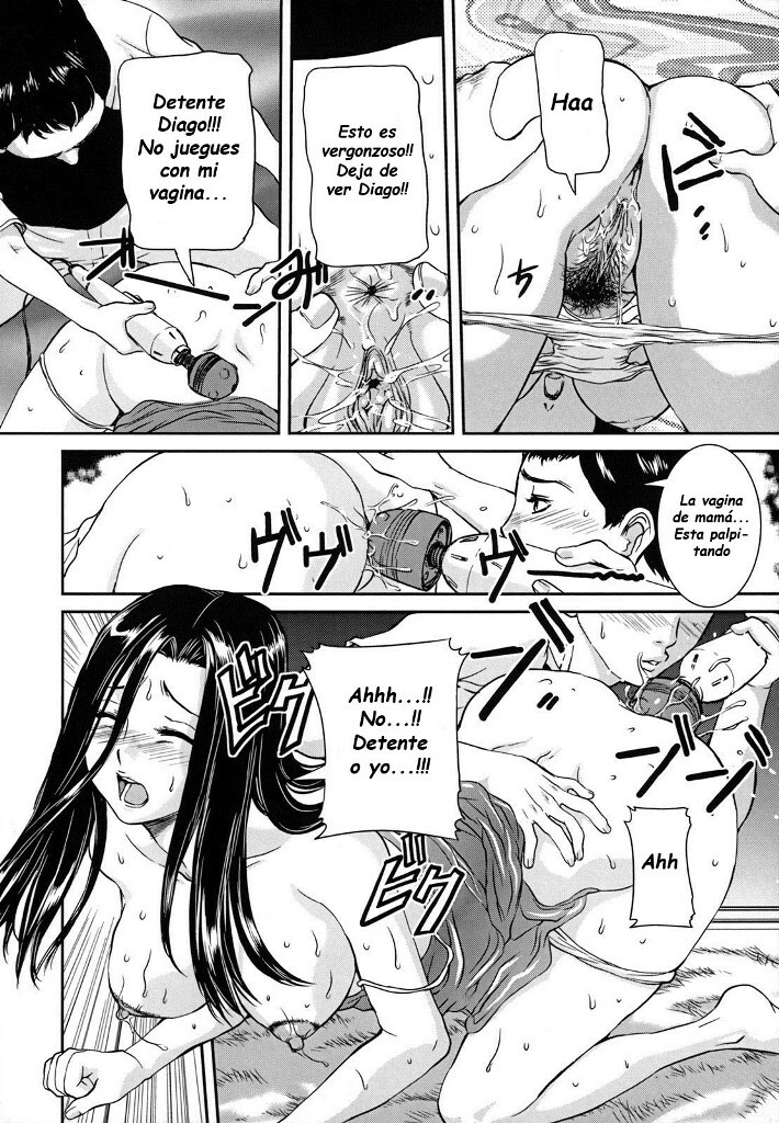 [Uchida Koneri] Mama wa Fellatio Bijin!! | Mama Is A Fellatio Beauty (Tadareta Boshi no Himitsu) [Spanish] [Varkatza5666] page 12 full
