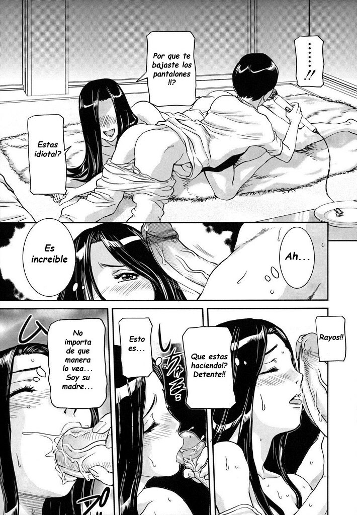 [Uchida Koneri] Mama wa Fellatio Bijin!! | Mama Is A Fellatio Beauty (Tadareta Boshi no Himitsu) [Spanish] [Varkatza5666] page 13 full
