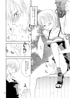 (C65) [KURIONE-SHA (YU-RI)] Pink a la Mode (One Piece) - page 19
