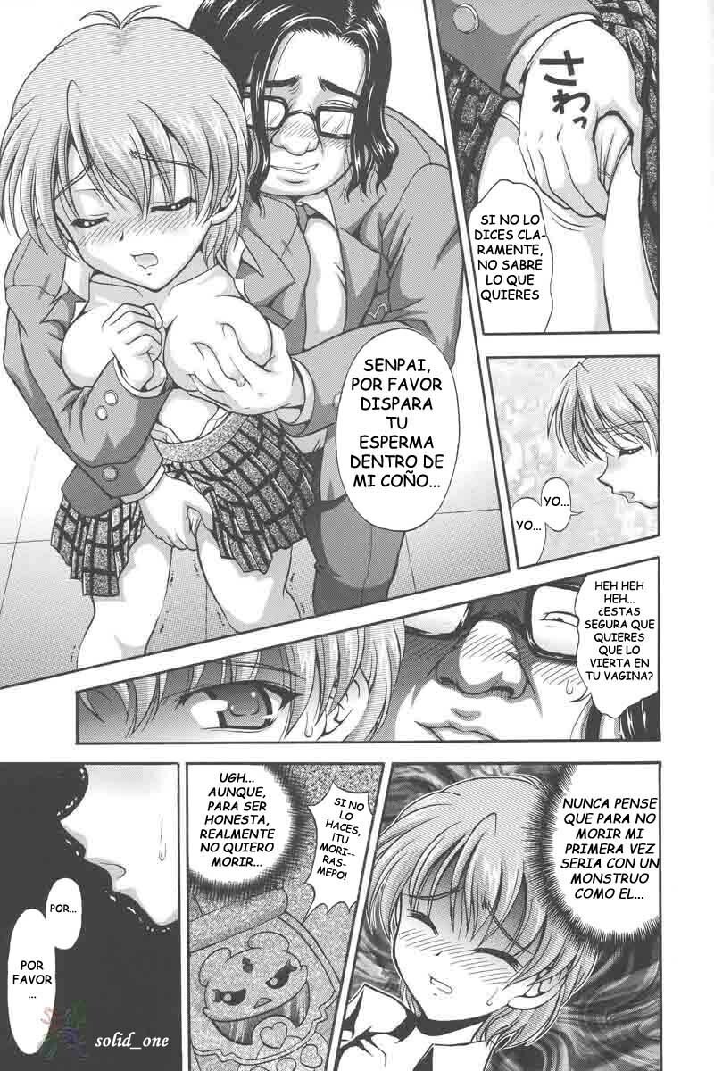 (C67) [Kuroyuki (Kakyouin Chiroru)] Milk Hunters 2 (Futari wa Precure) [Spanish] [solid_one] page 7 full