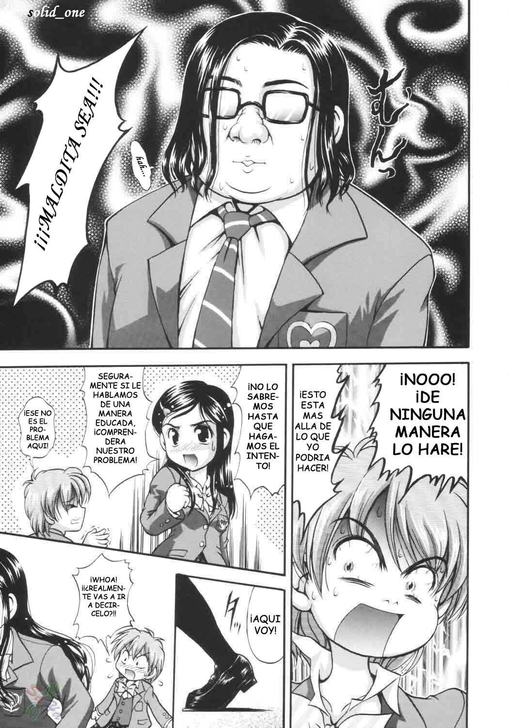 (C66) [Kuroyuki (Kakyouin Chiroru)] Milk Hunters 1 (Futari wa Precure) [Spanish] [solid_one] page 11 full