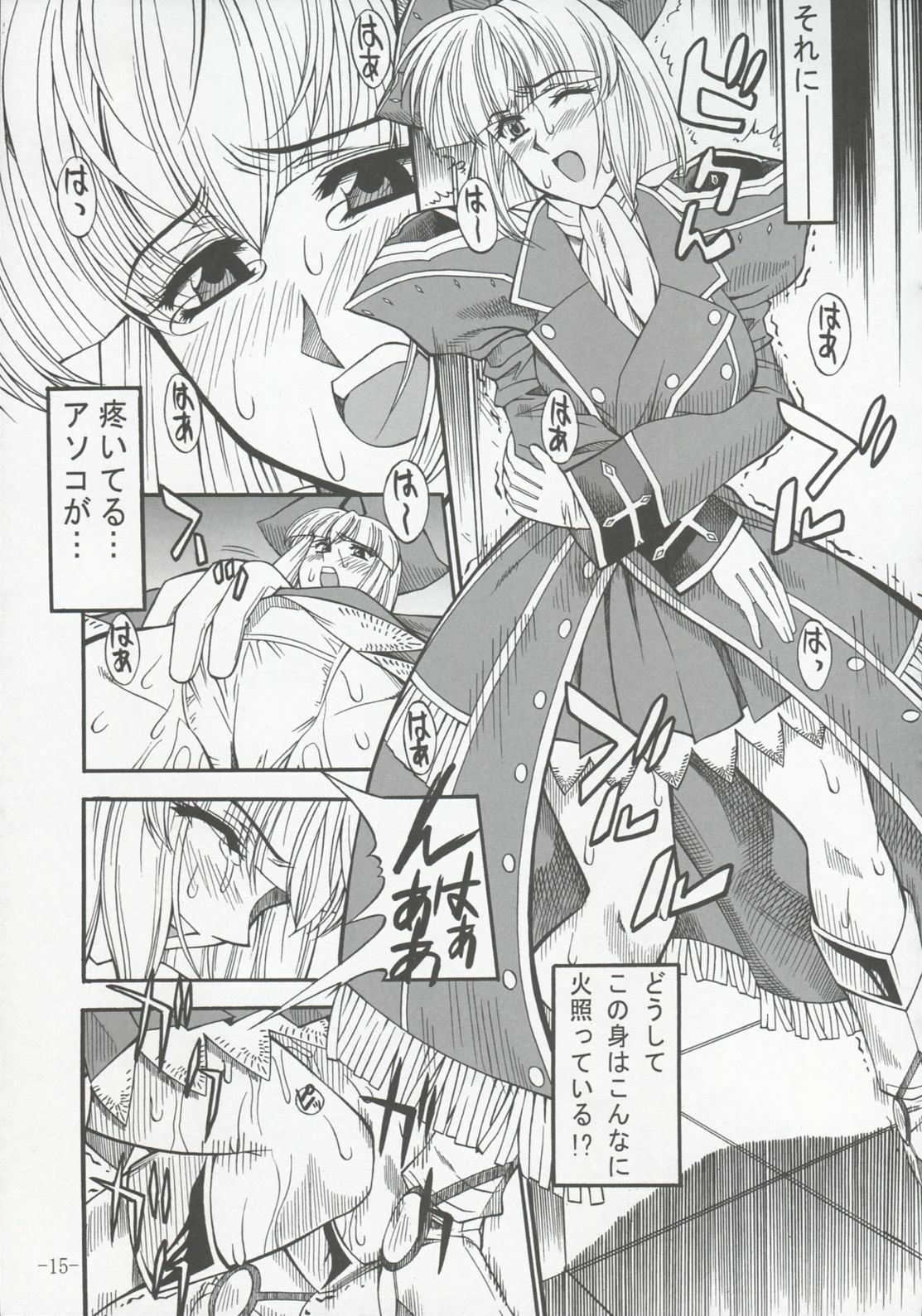 (C66) [Danbooru (Sagamiya Takafumi)] GUROW Vol.I (Growlanser) page 14 full