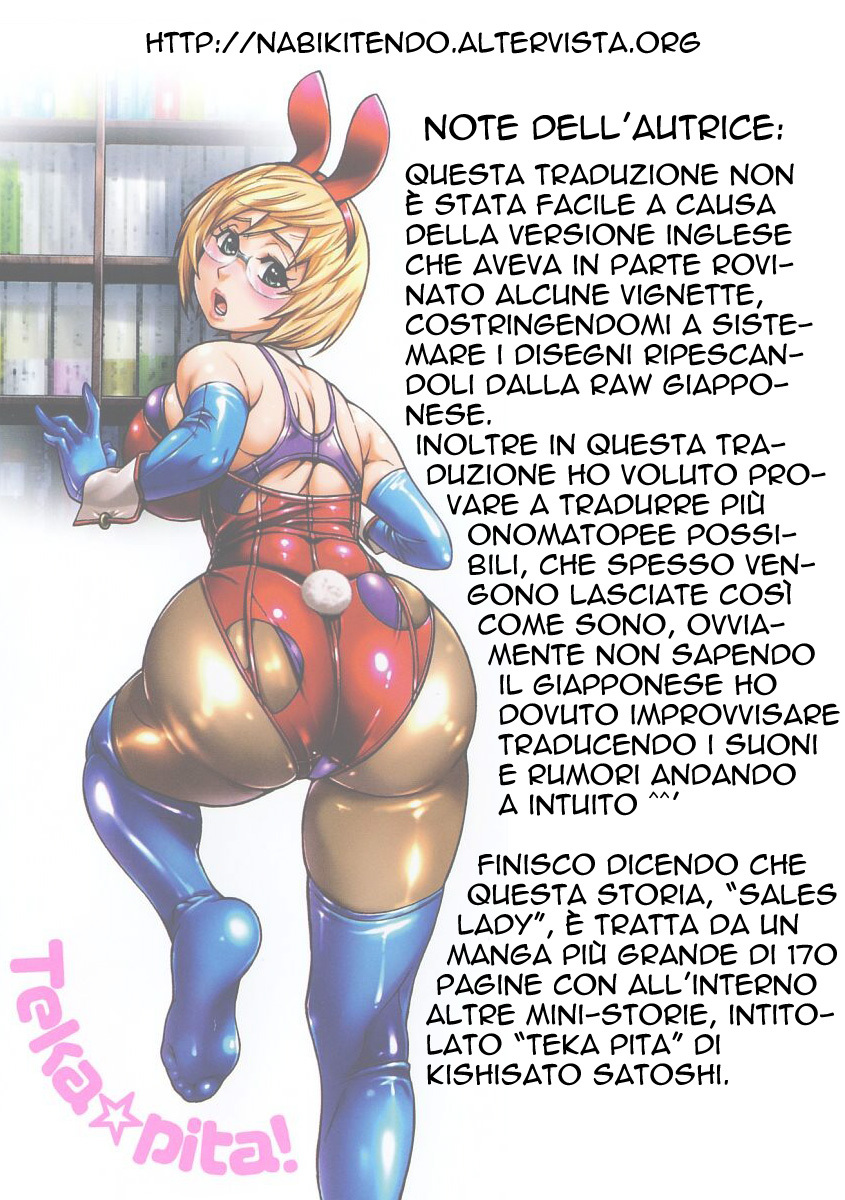 [Kishinosato Satoshi] Sales Lady (Teka Pita!) [Italian] [Nabiki] page 2 full