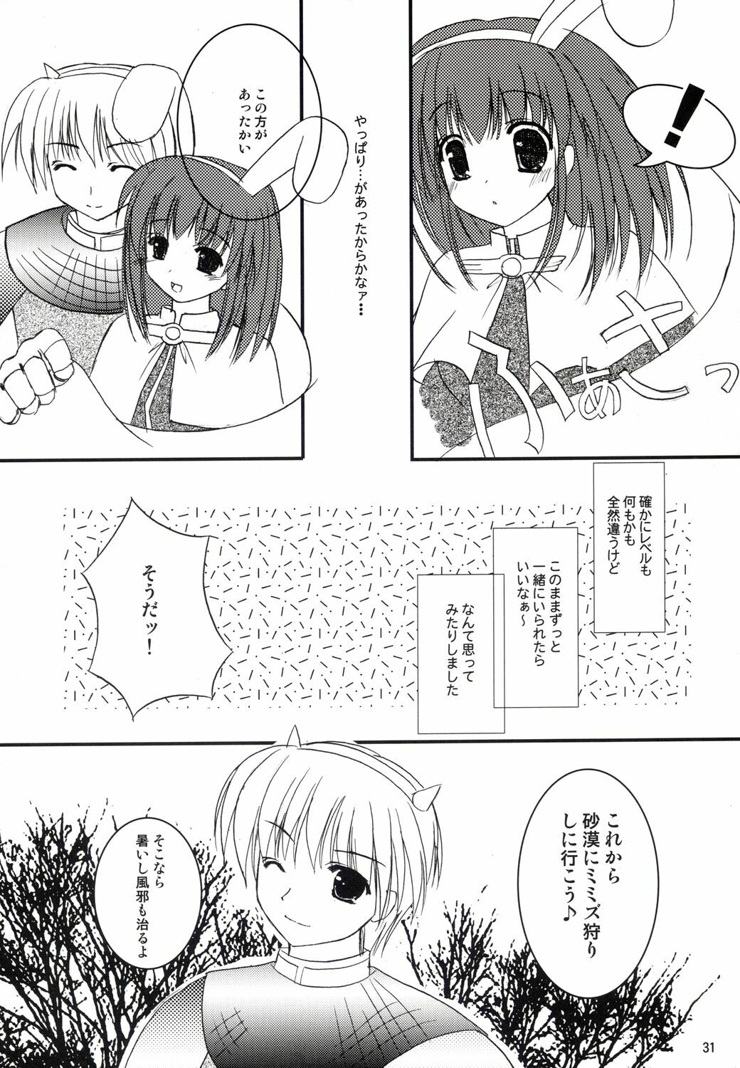 (C64) [LightRight (Natsukawa Sarasa)] Ako-tan Kishi-tan no Jijou ~Kabe Suru Gawa to Kabe Sareru Gawa no Kankei~ (Ragnarok Online) page 31 full