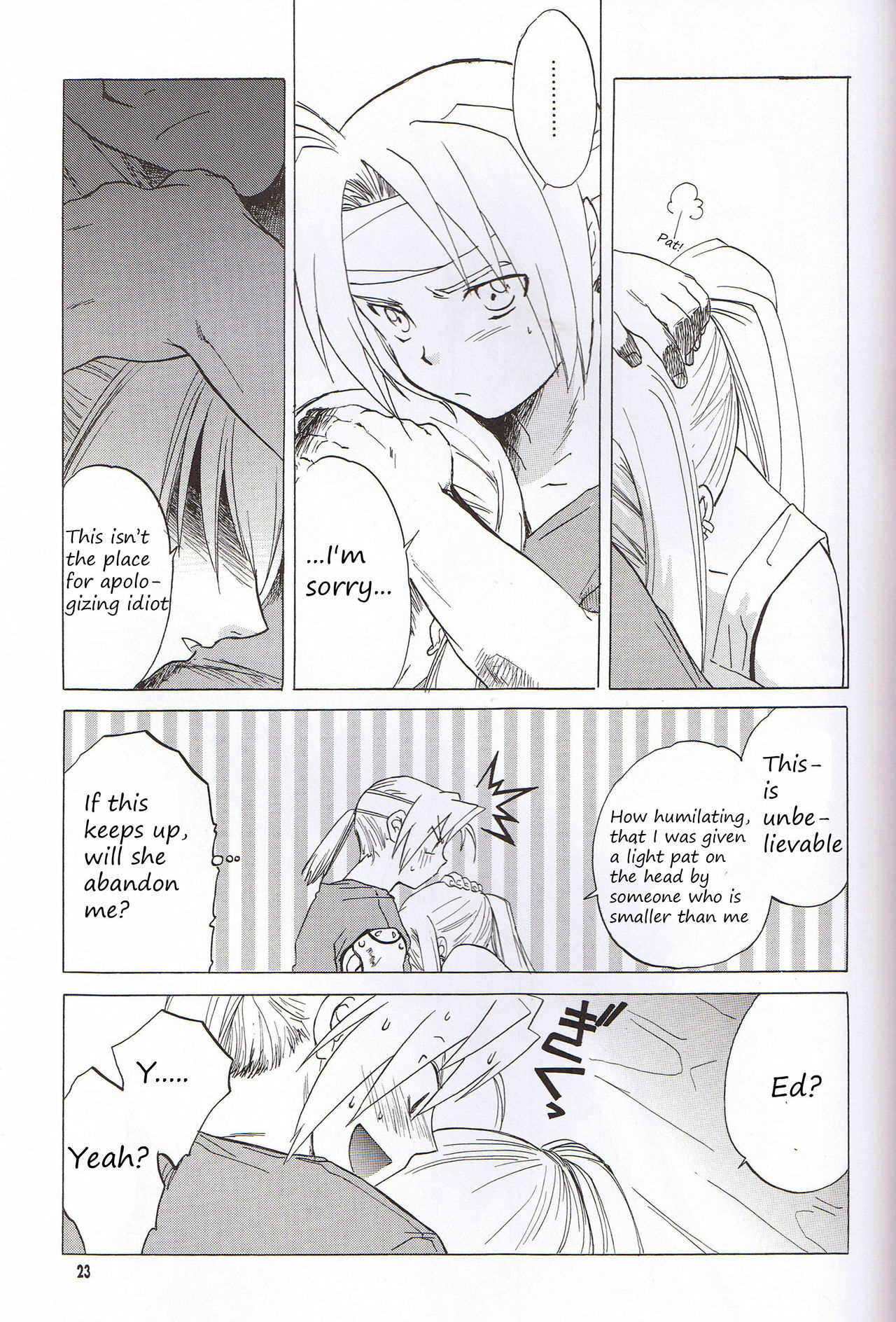 (C66) [Toko-ya (HEIZO, Kitoen)] EDxWIN (Fullmetal Alchemist) [English] page 22 full