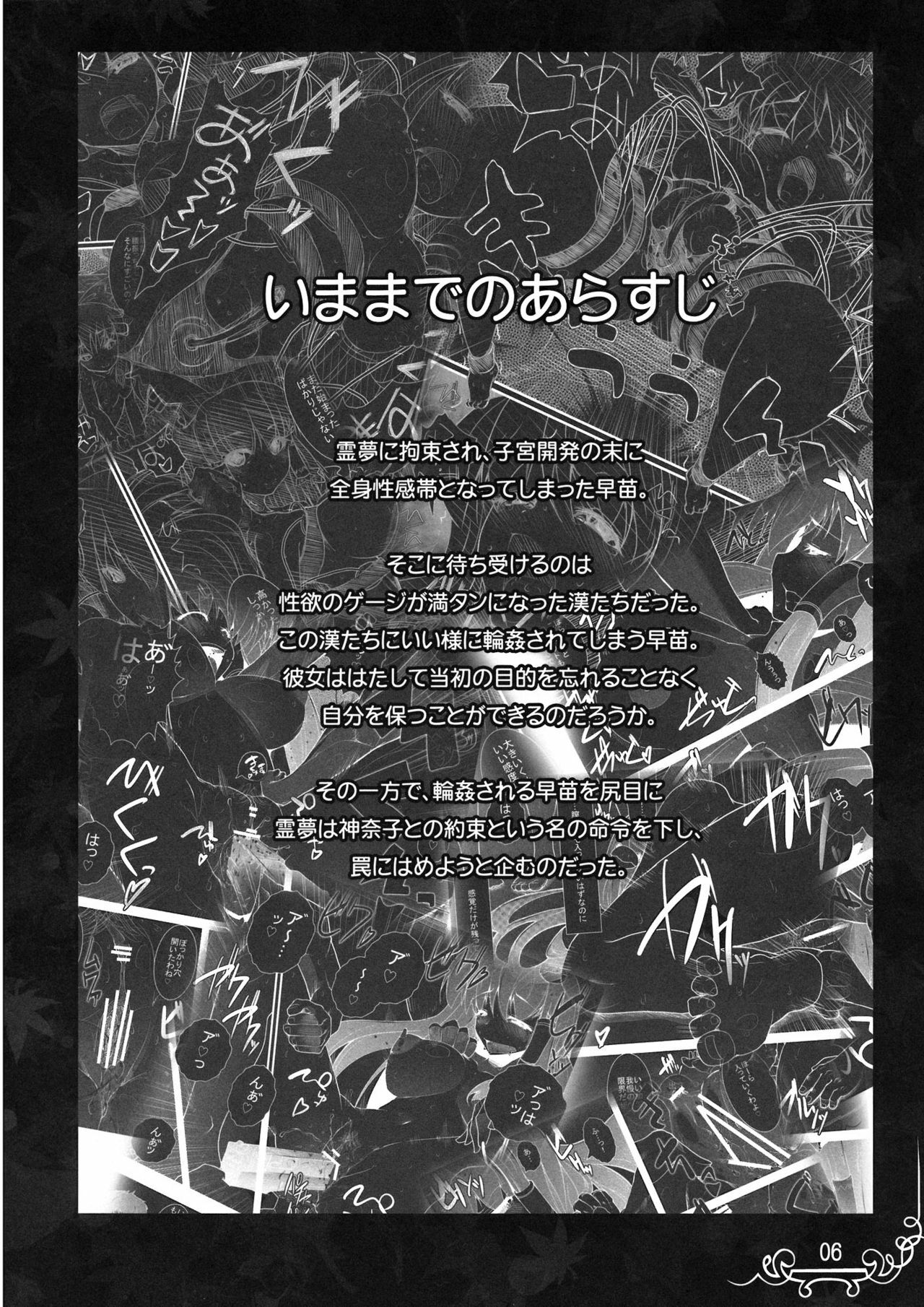 (C77) [Eclipse (Rougetu)] Dakishimete Itooshiku Utsukushiku (Touhou Project) [English] [desudesu] page 6 full